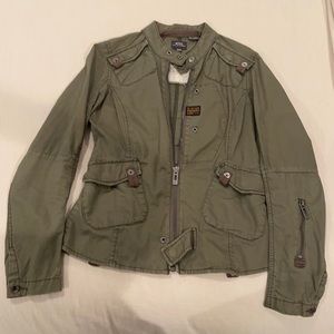 GStar RAW camo-green jacket